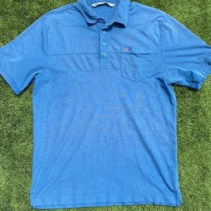 Travis Matthew Blue Medium Golf Polo